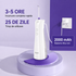 Irygator do zębów FiGGA® ORAL F-202 – Przenośny irygator dentystyczny, USB-C, zbiornik 230 ml, 5 trybów czyszczenia, IPX7, 2000 mAh, Elegancki biały