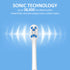 Periuță de dinți electrică sonică FiGGA® SONIC-S100 – 5 moduri, 4 capete, Mov