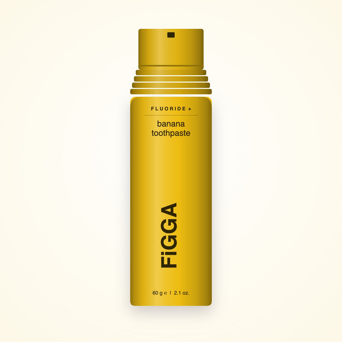 Pastă de dinți FiGGA cu aromă de banana, flacon 60 g