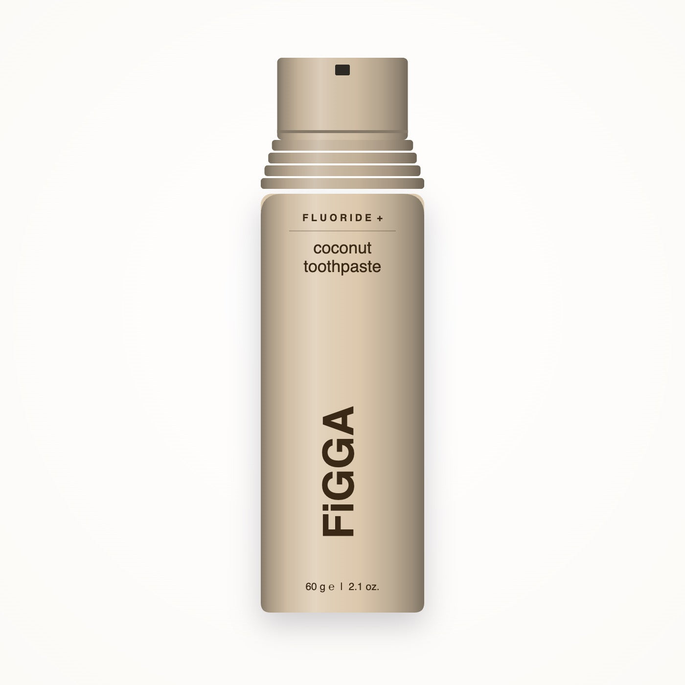 Pastă de dinți FiGGA cu aromă de coconut, flacon 60 g