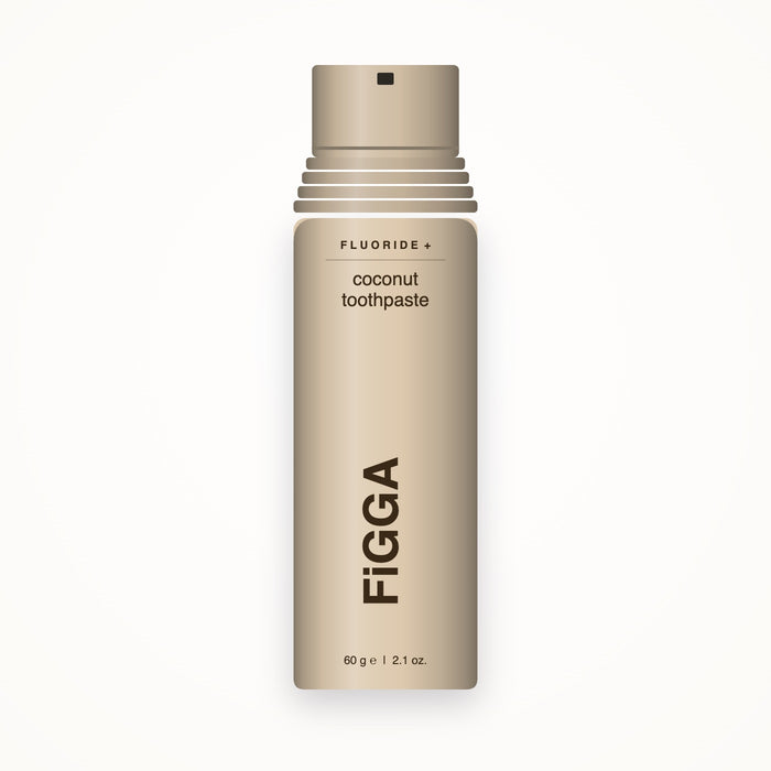Pastă de dinți FiGGA cu aromă de coconut, flacon 60 g