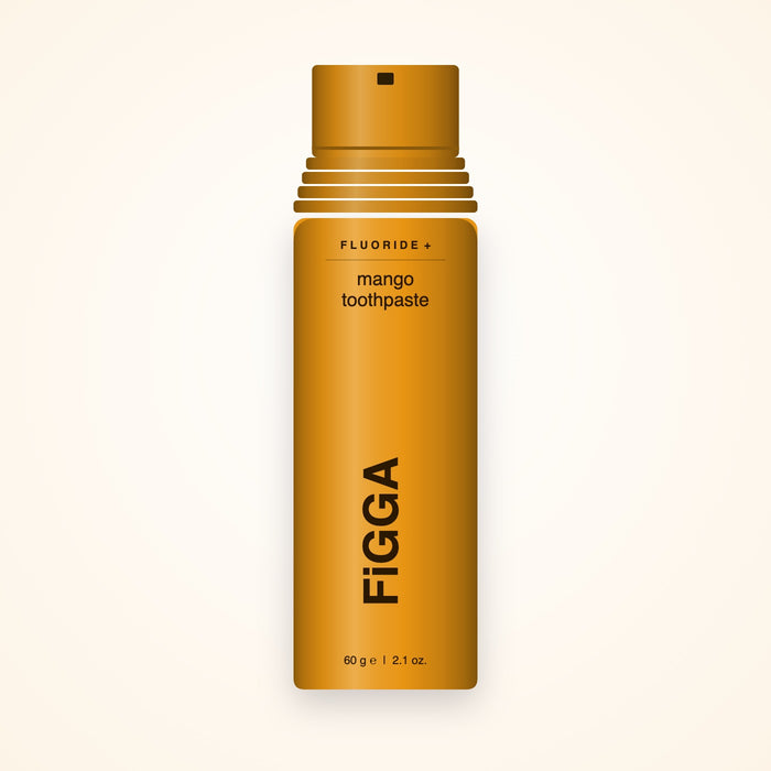 Pastă de dinți FiGGA cu aromă de mango, flacon 60 g