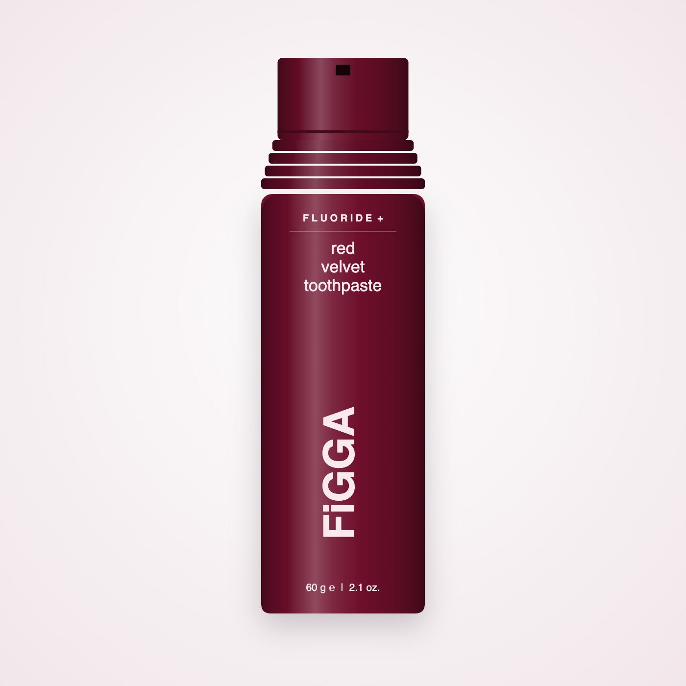 Pastă de dinți FiGGA cu aromă de red velvet, flacon 60 g